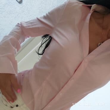 Košulje: H&M kosulja nezno roze s,nova — 3