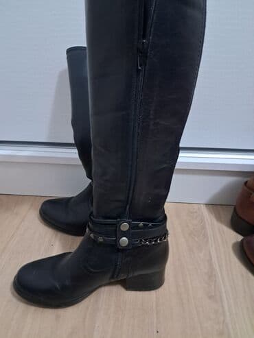 prsluci od jagnjece koze: High boots, 37 — 3