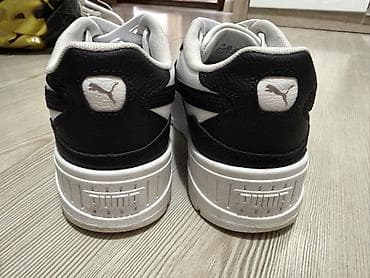 mex patike: Puma ženske patike – crno‑bele platforme - Model: Puma (logo na — 2