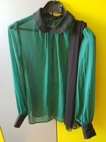 eu brojevi obuce: S (EU 36), Silk, Single-colored, color - Green — 1