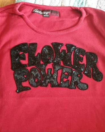 top ispod sakoa: M (EU 38), Cotton, color - Red — 1