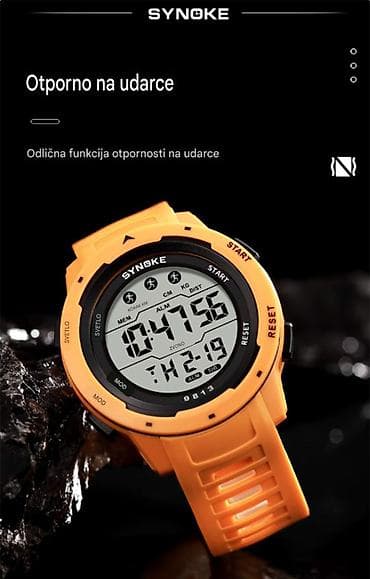 esprit satovi: Opis Digitalni mehanizam visokog kvaliteta: SYNOKE muški sat ima — 10