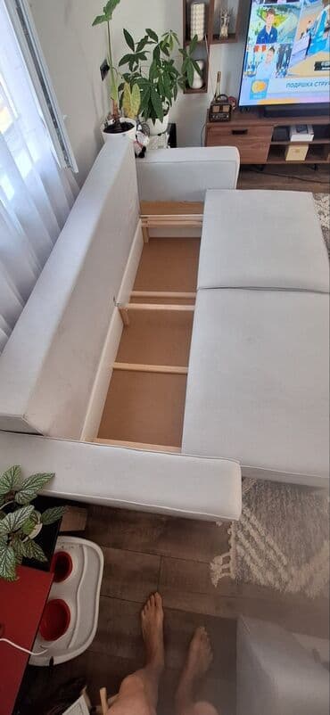 polovne garniture za dnevnu sobu: Trosed i dvosed kao novo. kupljeno pre mesec dana malo koriscen — 9