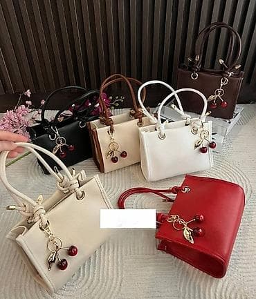 metalna futrola za kartice: Ženske modne torbe – više modela i boja 1) Mini tote sa priveskom — 1