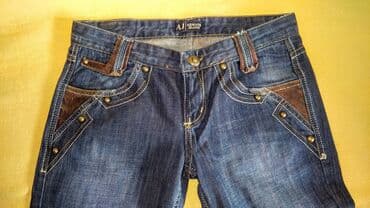 Jakne, Kaputi, Prsluci: Armani jenas original 29 NOVO Original Armani farmerke sa džepovima od — 9