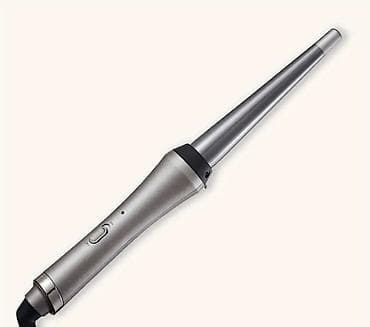 iphone 12 pro 360: - Konusna keramička figaro presa za kosu (turmalin-keramika) za mekane — 2