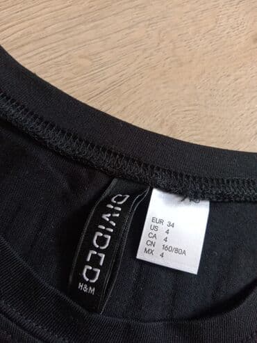pantalone za trudnice h: S (EU 36), bоја - Crna, Kratkih rukava — 2
