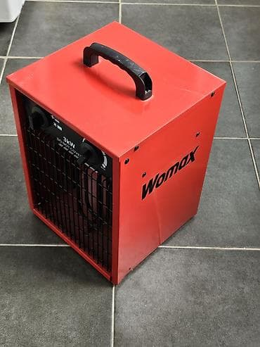 vertikala i horizontala: Womax industrijski električni grejač – 3 kW - Snaga: 3 kW - — 3