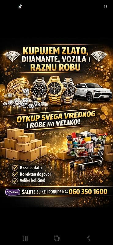 Profesionalni otkup vrednih stvari - Otkup zlata (sve karataže) — 2