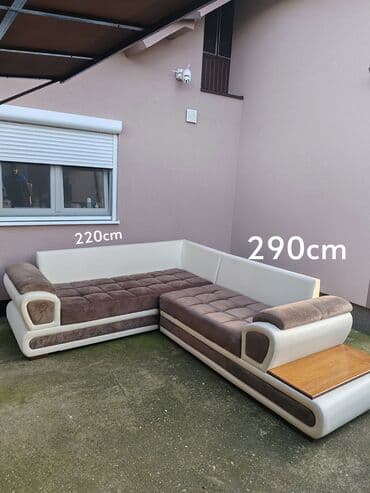 Beds: Ugaona garnitura sa dimenzijama na slici u odličnom stanju,isključivo — 8