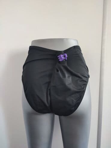 Women's Clothing: 4XL, Spandex, color - Black — 2