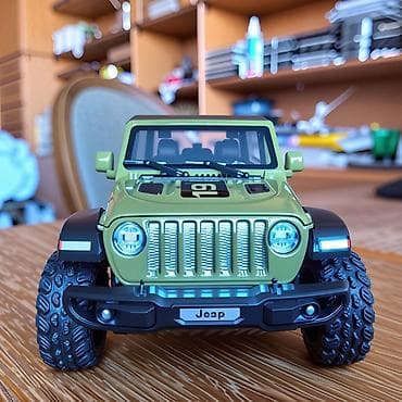kartice za decu: Nov metalni model Džip Vrangler - Rubikon najopremljenija varijanta — 6