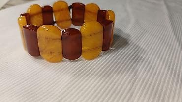 svecane ogrlice: Narukvica od poludragog kamena – elastična - Dizajn: segmenti — 2