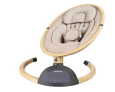 chicco njihalica: KIKKA BOO ljuljaška ASHLEE sa daljinskim upravljačem – wood dekor — 4