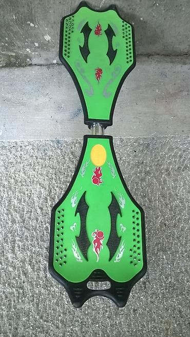 napusteni andjeo 82: Skateboard dužine 82 cm, širine 21 cm. Novi točkovi, kao nov — 4