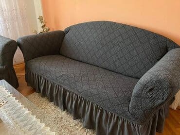 Prekrivači za trosed,dvosed i fotelju sa karnerima️ Cena za komplet-