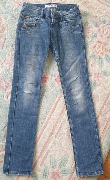 push up pantalone: Original freeman porter jeans farmerke, uske, slim, fazonske, broj 26 — 6