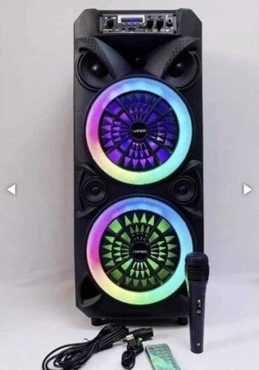 veliki zvucnik: Veliki Bluetooth karaoke zvucnik KIMISO QS-224 Karaoke zvučnik + — 1