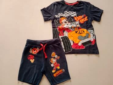 waikiki online srbija deca: Primark, Komplet: Majica, Šorts, 104-110 — 1