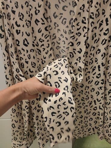 c a tunike: Zara, XS (EU 34), Viscose, Animal, color - Multicolored — 7