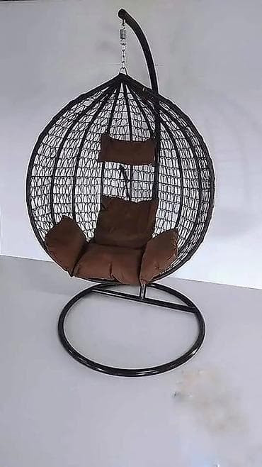 postolje za visecu ljuljasku: Viseća ljuljaška fotelja – jaje, sa stalkom - Konstrukcija: čelični — 5