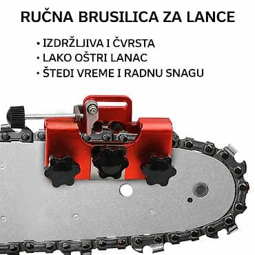 stihl aku testera: Nov ručni oštrač za lančane testere. U kompletu ima tri dijamantska — 2
