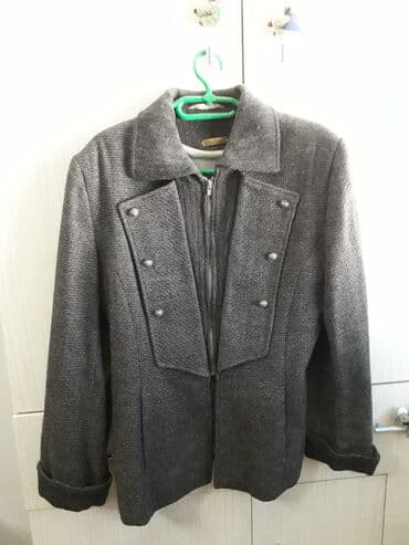 2XL (EU 44), Single-colored, color - Grey