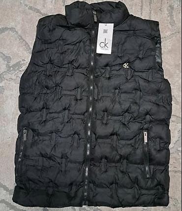 Men's Footwear: Muške puf jakne/prsluci – crni, više modela gs - Modeli sa vidljivim — 1