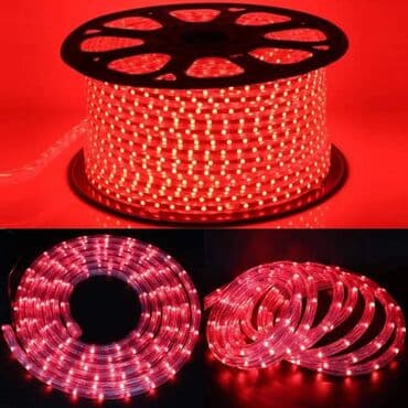 Cena 1250 din LED svetleće crevo crveno kotut 10 m Mogu da se na lalafo.rs Cena 1250 din LED svetleće crevo crveno kotut 10 m Mogu da se