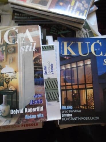 Poznati časopis KUĆA STIL sa neprocenjivim idejama i savetima oko — 2