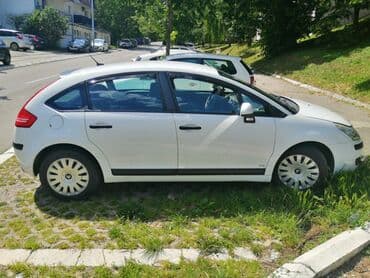 dimenzije guma za passat b6: Beli automobil Citroen C4 sa petoro vrata. Vozilo poseduje siva — 5