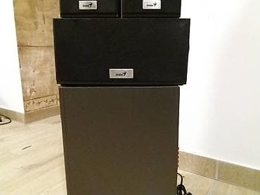 frizider polovni: Genius 5.1- t. sivi. -aktivni wufer i 5 zvucnih kutija. -sve — 7