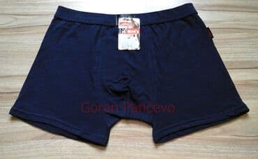 veličine pantalona: Bokserice Veličine su; XL,2XL,3XL (crne, svetlo sive, tamno sive — 2