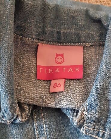 legend teksas haljine: Dečija teksas haljina TIK & TAK - Veličina: 86 (označeno na — 2