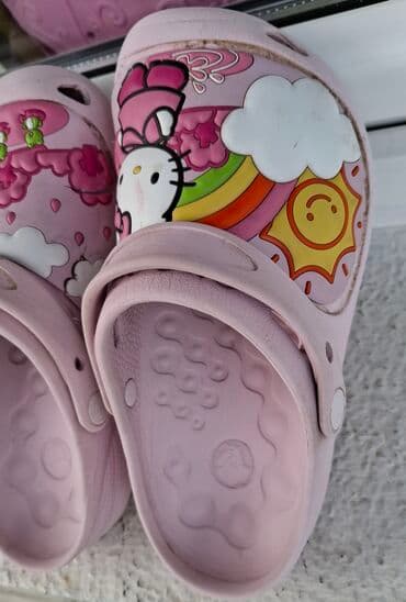 kabanice za devojcice: Papuče za plažu, Crocs, Veličina - 34 — 6