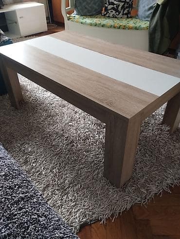 ikea polovne stvari: Klub sto – moderan dizajn - Materijal: oplemenjena iverica — 5