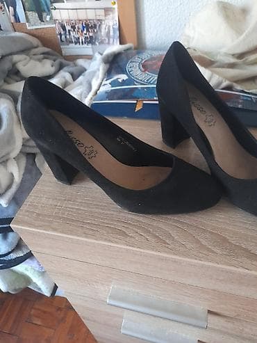 espadrile na pertlanje: - Model: klasične salonke sa zaobljenim vrhom - Boja: crna - Materijal — 5