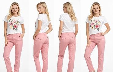 Puder roze pantalone Vel 30 Savršene Super model i kvalitet uvoz na lalafo.rs Puder roze pantalone Vel 30 Savršene Super model i kvalitet uvoz