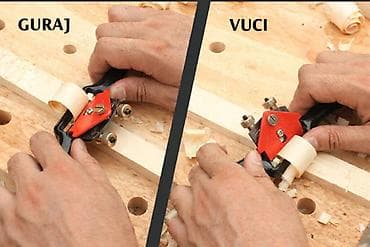 majstorski alat: Novo rende sa dve drške. Širina sečiva 44 mm — 9