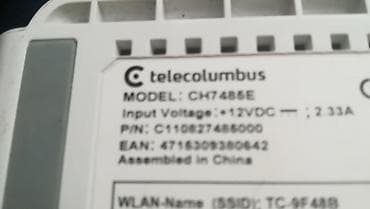 psaltir gde kupiti: Telecolumbus CH7485E – kablovski Wi‑Fi ruter (Wireless Voice Gateway) — 2