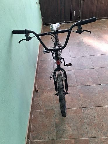 bicikla sa korpom za decu: BMX bicikl – Thunderfox ATOM, crni - Čelični ram sa niskim gornjim — 2