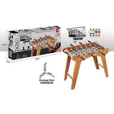 STONI FUDBAL 430222 Kompaktan stoni fudbal dimenzija 72 x 36 x 8 cm