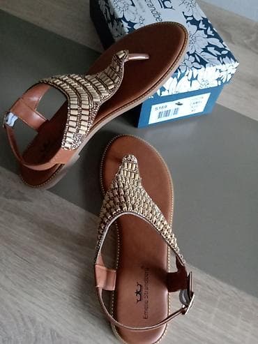 sandale 7 cm: Ženske sandale Emelie Strandberg – model S169 - Veličina: 40 - Boja — 3