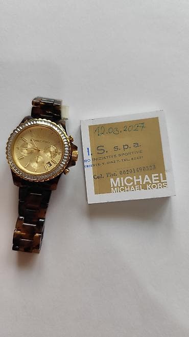 lil solid 2.0 srbija: Michael Kors ženski hronograf sat – model MK (šifra na poleđini: 0 / — 3