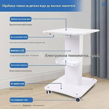 stoke kolica cena: Mobilna kolica za kozmetičke i medicinske uređaje - Dimenzije gornje — 3