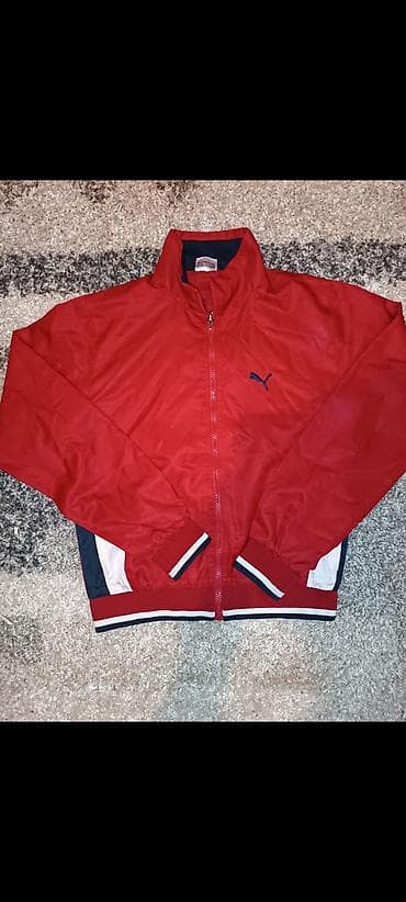 nike m: Puma muška sportska jakna - Model: vetrovka sa visokim kragnom - — 1