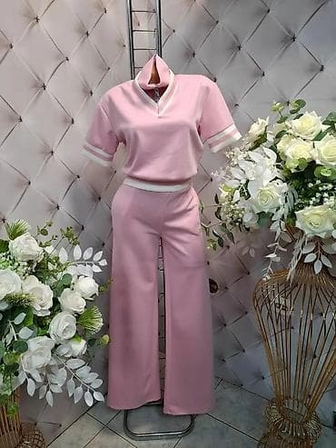 mona pančevo: Dvodijelni ženski komplet – bluza s kratkim rukavima i pantalone — 3