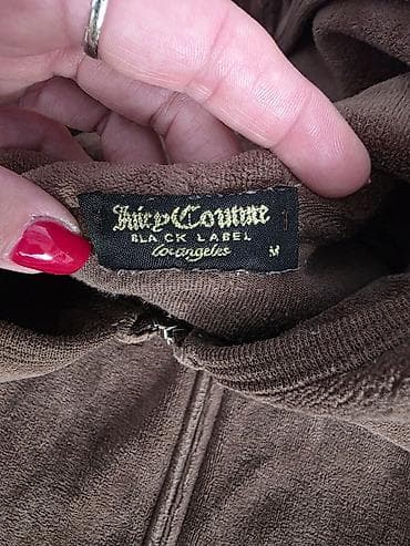 sakoi i pantalone: Juicy Couture Black Label komplet trenerke – braon pliš/velur - — 3