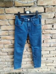 Donji delovi trenerke: H&M Farmerke za decake vel 158 Kao nove, struk poluobim 36 tegli — 3