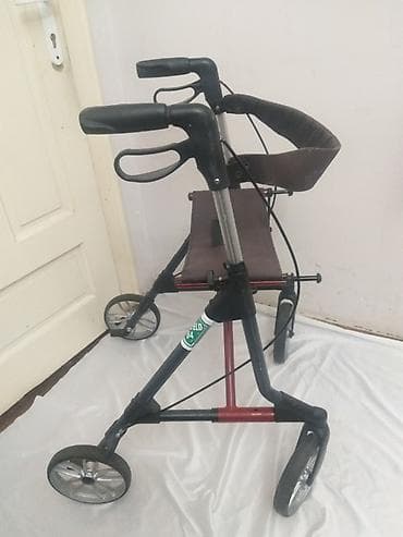 hodalica za stare: Nemacka aluminijumska hodalica-setalica, sa 4 tocka, ELAN CLASSIC — 7